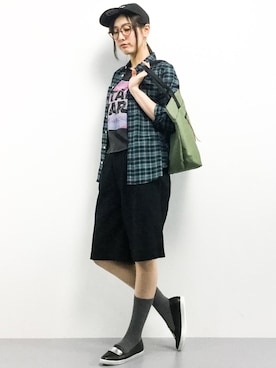 矢野結衣さん（レディース・166cm）の冬コーディネート