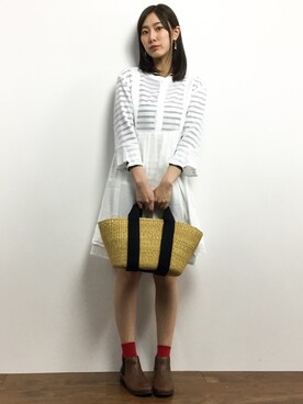 矢野結衣さん(レディース・166cm)の冬コーディネート