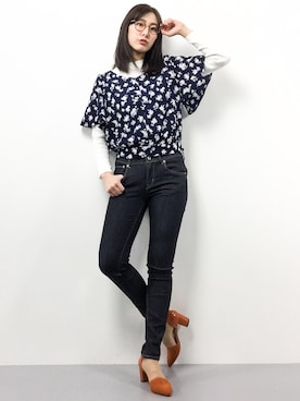 矢野結衣さん（レディース・166cm）の春コーディネート