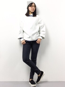 矢野結衣さん（レディース・166cm）の春コーディネート