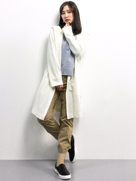 矢野結衣さん（レディース・166cm）の春コーディネート