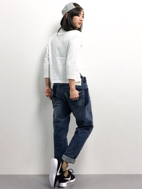 矢野結衣さん（レディース・166cm）の春コーディネート