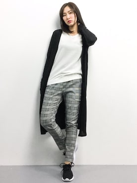 矢野結衣さん（レディース・166cm）の春コーディネート