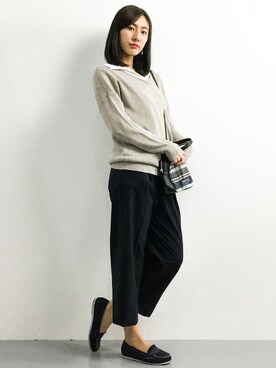 矢野結衣さん（レディース・166cm）の春コーディネート