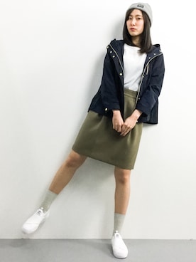 矢野結衣さん（レディース・166cm）の春コーディネート