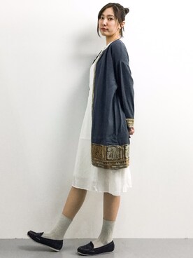 矢野結衣さん（レディース・166cm）の春コーディネート