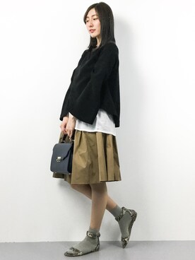 矢野結衣さん（レディース・166cm）の春コーディネート