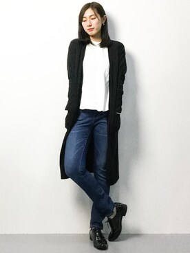 矢野結衣さん（レディース・166cm）の春コーディネート