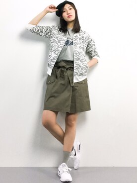 矢野結衣さん（レディース・166cm）の春コーディネート