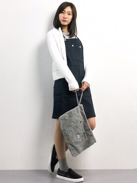 「WILLSELECTION（ウィルセレクション）のアイテム」を使った、矢野結衣さん（レディース・166cm）の春コーディネート