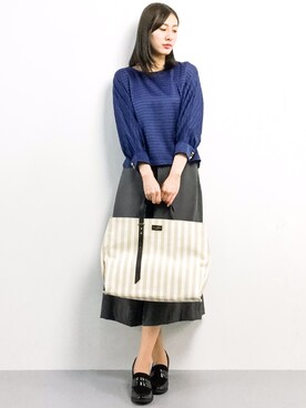 矢野結衣さん（レディース・166cm）の春コーディネート