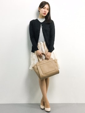 矢野結衣さん（レディース・166cm）の春コーディネート