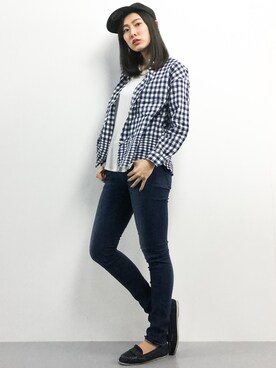 矢野結衣さん（レディース・166cm）の春コーディネート