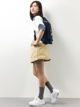 矢野結衣さん（レディース・166cm）の春コーディネート