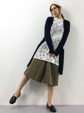 矢野結衣さん（レディース・166cm）の春コーディネート