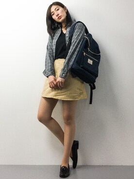 矢野結衣さん(レディース・166cm)の春コーディネート