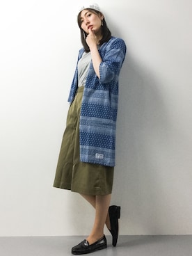 矢野結衣さん（レディース・166cm）の春コーディネート