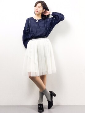矢野結衣さん（レディース・166cm）の春コーディネート
