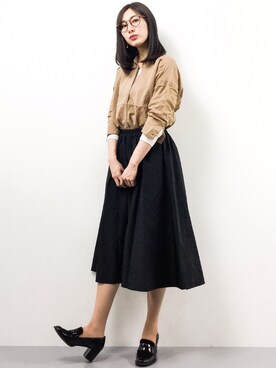 矢野結衣さん(レディース・166cm)の春コーディネート