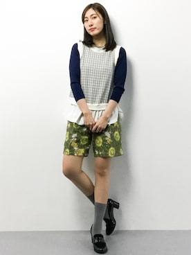 矢野結衣さん（レディース・166cm）の春コーディネート