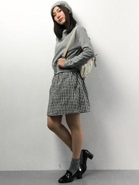 矢野結衣さん（レディース・166cm）の春コーディネート