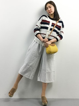 矢野結衣さん(レディース・166cm)の春コーディネート