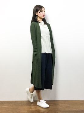 矢野結衣さん（レディース・166cm）の春コーディネート