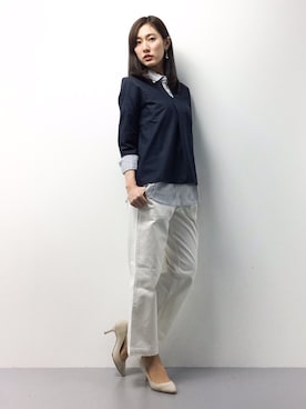 矢野結衣さん（レディース・166cm）の春コーディネート