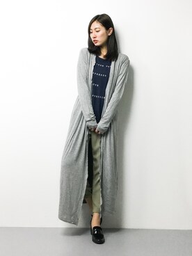 矢野結衣さん(レディース・167cm)の春コーディネート