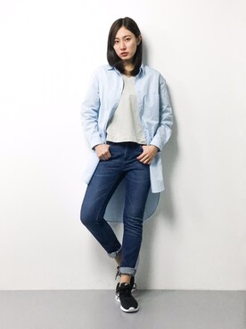 矢野結衣さん(レディース・167cm)の春コーディネート