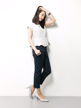 矢野結衣さん（レディース・167cm）の春コーディネート