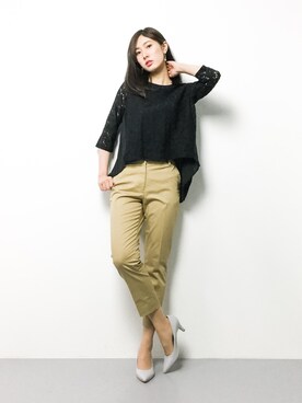 矢野結衣さん(レディース・167cm)の春コーディネート