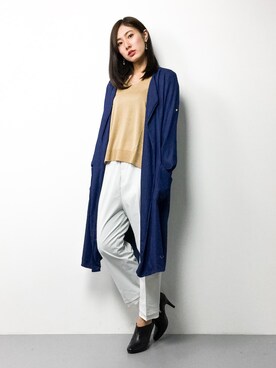 矢野結衣さん(レディース・167cm)の春コーディネート