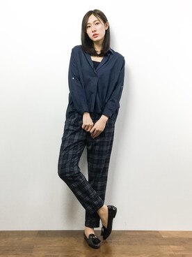 矢野結衣さん（レディース・167cm）の春コーディネート