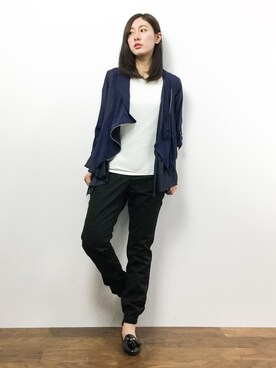 矢野結衣さん(レディース・167cm)の春コーディネート