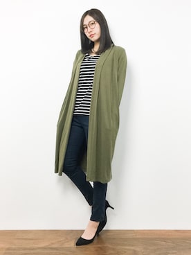 矢野結衣さん（レディース・167cm）の春コーディネート