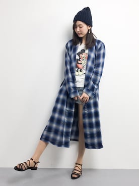 矢野結衣さん（レディース・167cm）の春コーディネート