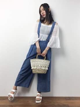 矢野結衣さん（レディース・167cm）の春コーディネート