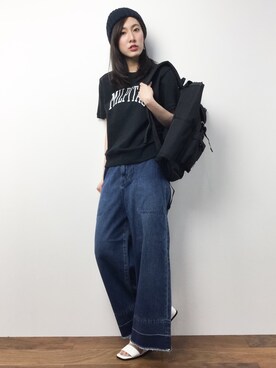 矢野結衣さん（レディース・167cm）の春コーディネート