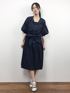 矢野結衣さん（レディース・167cm）の春コーディネート