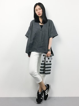 矢野結衣さん（レディース・167cm）の春コーディネート