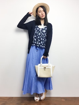矢野結衣さん(レディース・167cm)の春コーディネート