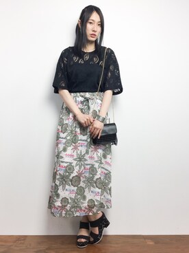 矢野結衣さん(レディース・167cm)の春コーディネート