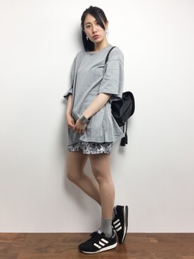 矢野結衣さん(レディース・167cm)の春コーディネート