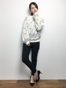 矢野結衣さん（レディース・167cm）の春コーディネート