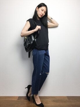 矢野結衣さん（レディース・167cm）の春コーディネート