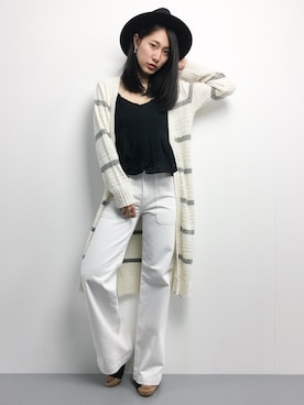 矢野結衣さん（レディース・167cm）の春コーディネート