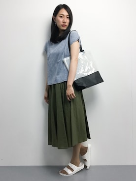 矢野結衣さん（レディース・167cm）の春コーディネート