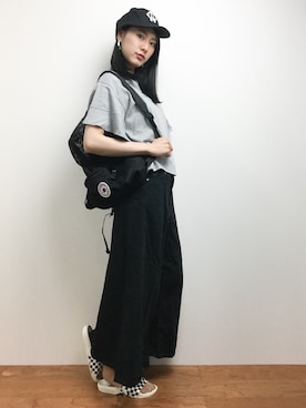 矢野結衣さん（レディース・167cm）の夏コーディネート
