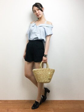 矢野結衣さん（レディース・167cm）の夏コーディネート